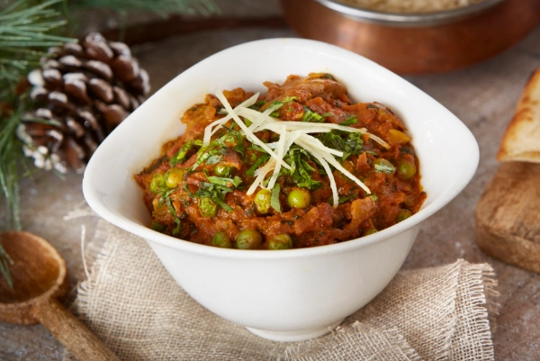 Matar Mushroom Masala