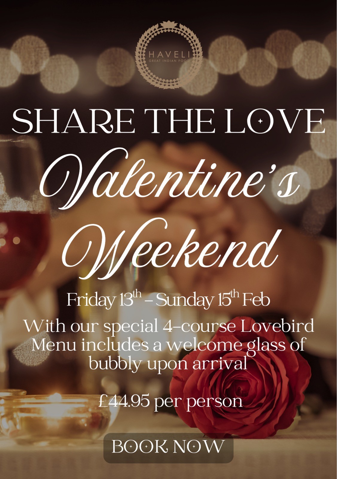 Valtentines Day Menu